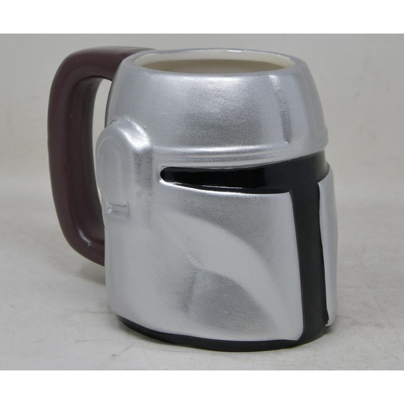 SW Mandalorian Ceramic Sculpted Mug - Picture 1 of 1